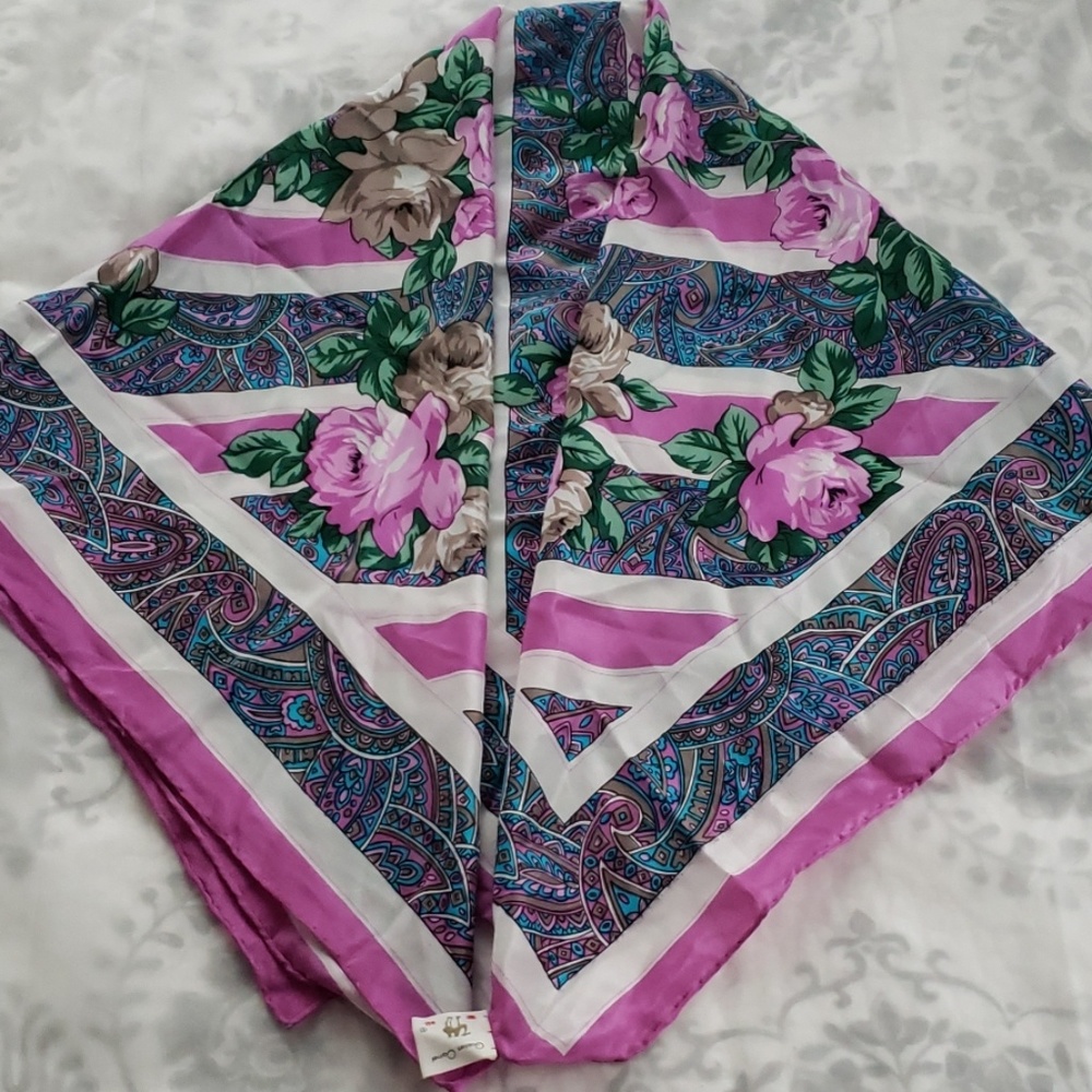 Golden Camel Silk Scarf